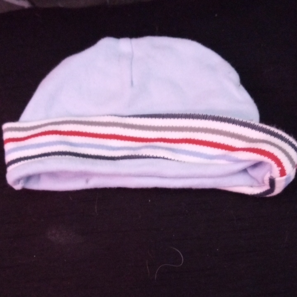 Cozy Kids Hat with Striped Band